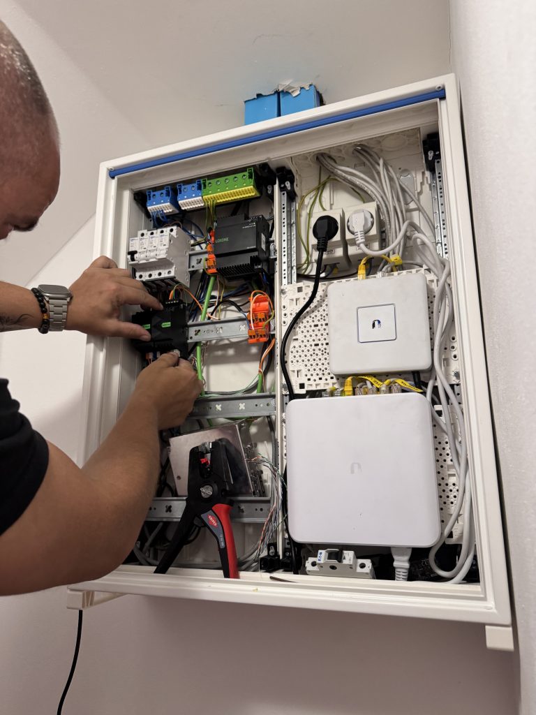 Realizace elektroinstalace – reference 1